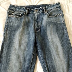 Buffalo David Bitton Jeans Xpert medium wash straight leg blue jeans. Size 34